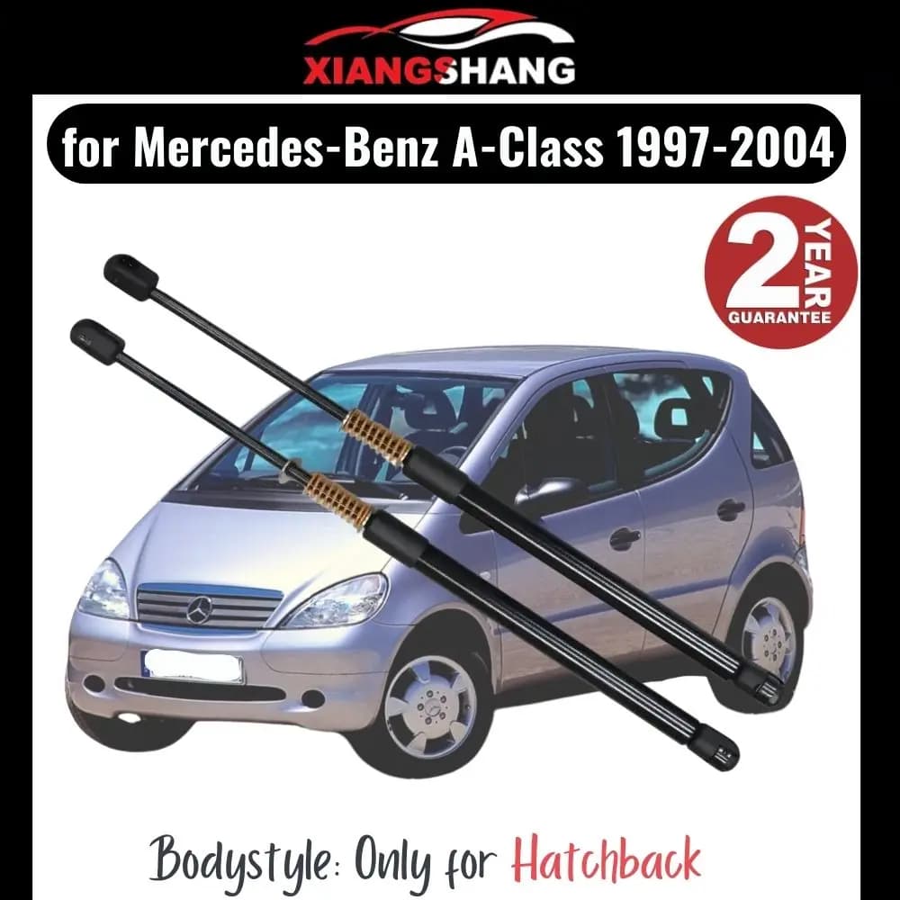 2 Pezzi Ammortizzatori a Gas per Apertura Automatica del Bagagliaio Posteriore per Mercedes-Benz Classe A (W168) 1997-2004 Hatchback