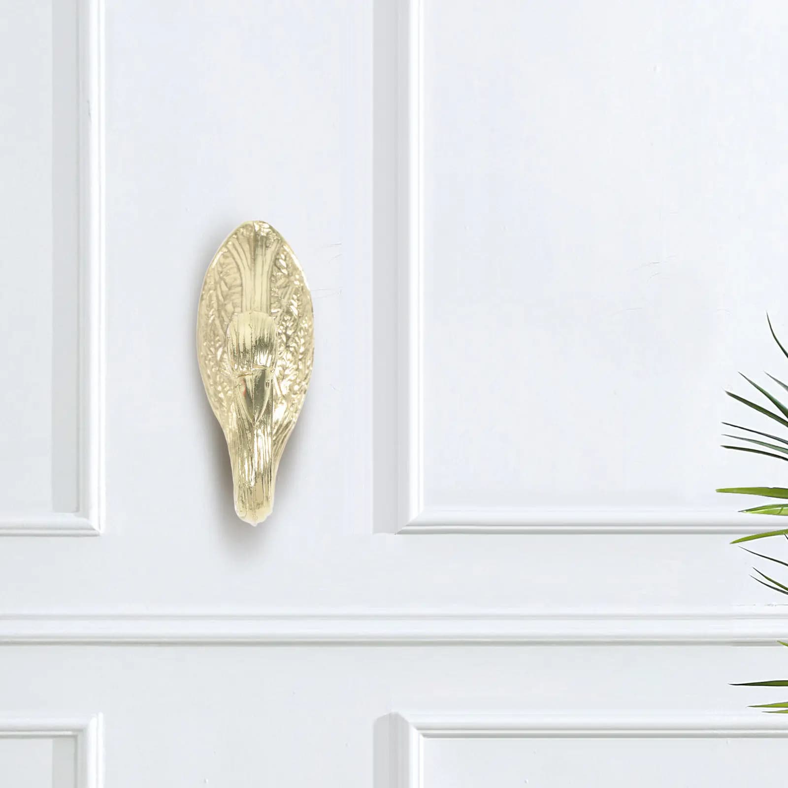 2 Pezzi Ganci per Tende in Lega di Zinco, Eleganti Fermatende a Forma di Cigno per Tende da Bagno, Supporti a Muro per Tende