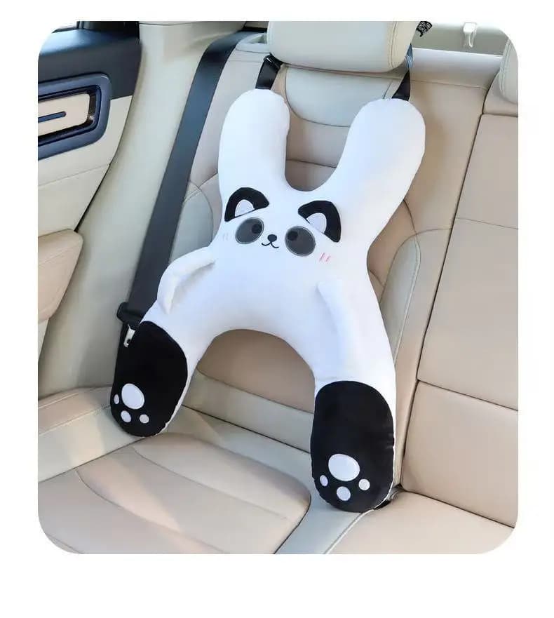 Cuscino per auto per il sonno dei bambini sul sedile posteriore, poggiatesta per auto, supporto lombare, cuscino anti-schiacciamento per il collo.