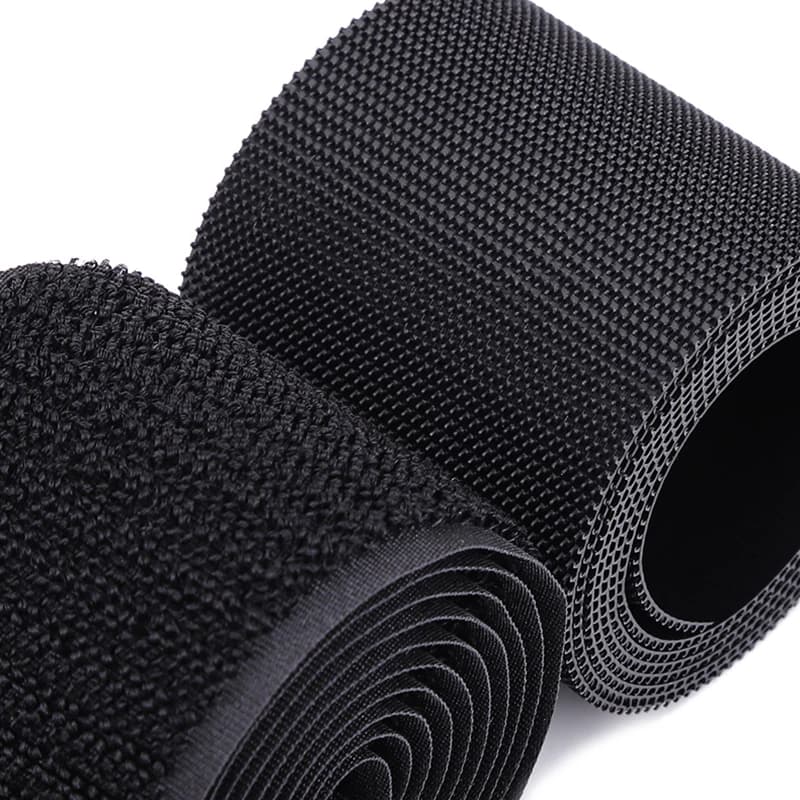 1 metro coppia cena nero bianco nastro di fissaggio gancio adesivo gancio e anello fascette per cavi artigianato fai da te accessorio per cucire 20-100mm