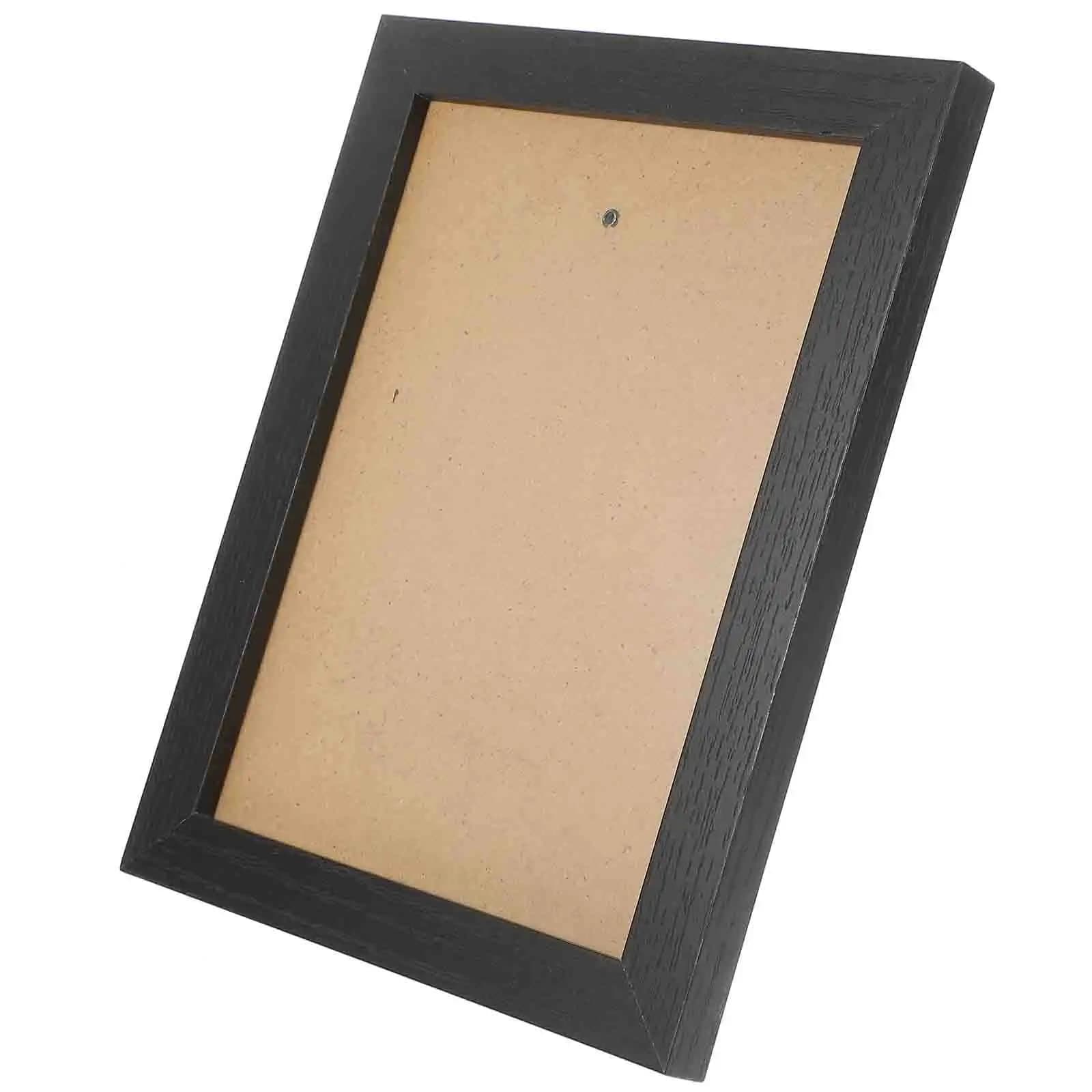 Cornice Rustica da Tavolo, Semplice Portafoto Decorativo per Casa, Ufficio, Soggiorno e Camera da Letto