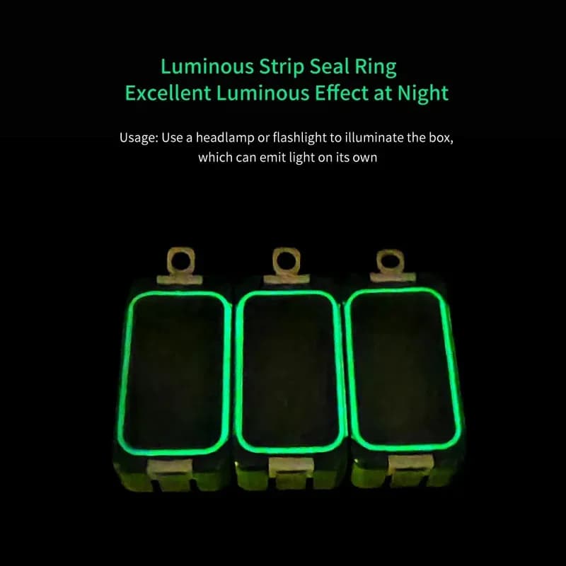 3 pcs mini box of incandescent fishing accessories i love fishing bait artificial storage box plastic juntabile storage box sea fishing equipment