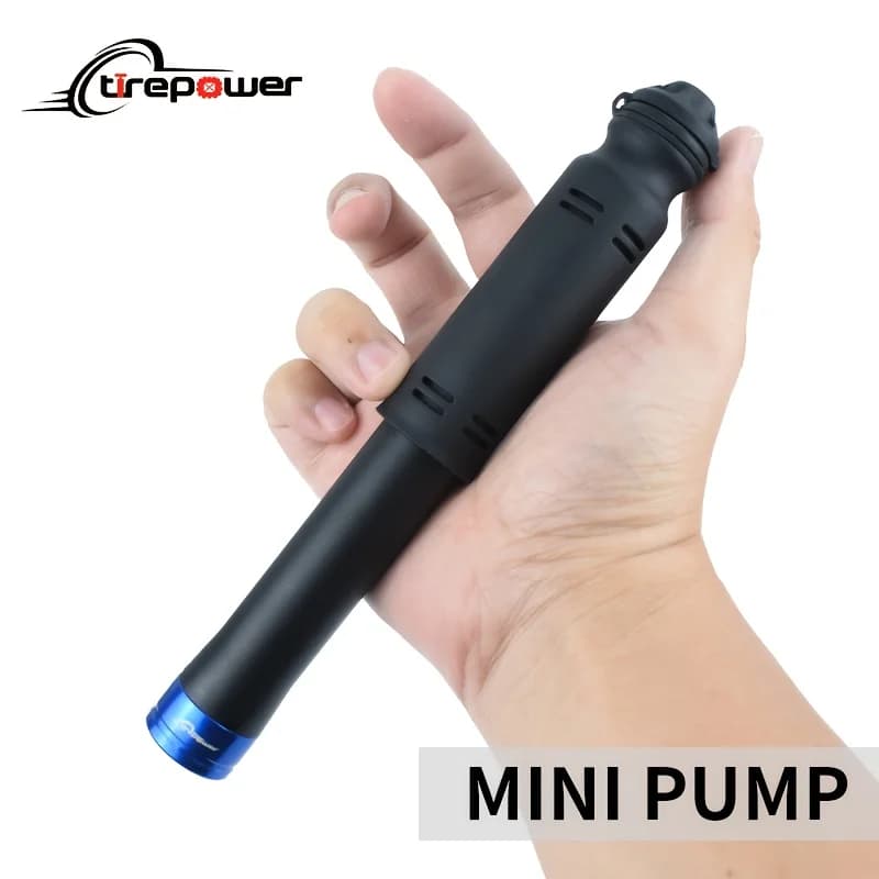 Ctrepower Mini Portable Bicycle Hand Pump High Pressure With Hose MTB Road Bikes Schrader and Presta Valves Cycling Inflator