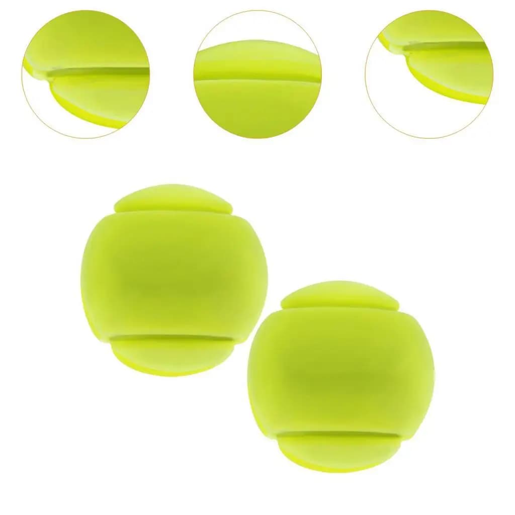 Tennis Accessories Ball Shape Silicone Damper Vibration Absorber for Racket Grip Anti Vibration Tennis