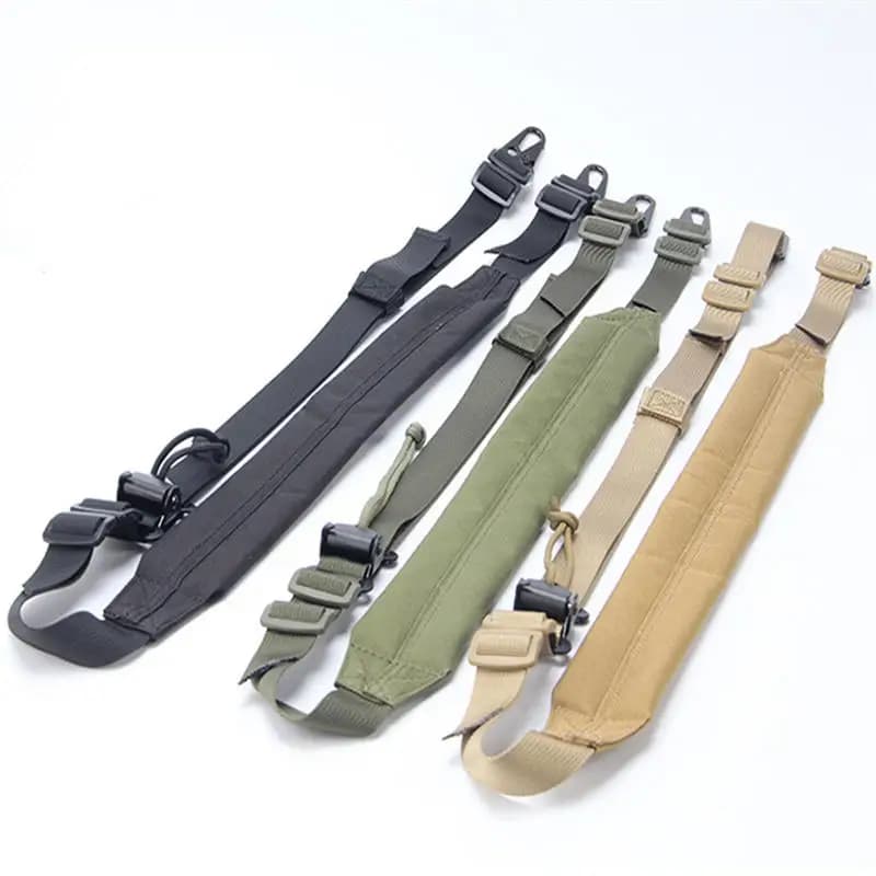 Accessori per cinturini tattici in nylon metallico per appassionati militari in tinta unita per attività all'aperto, allenamento di sicurezza per cani