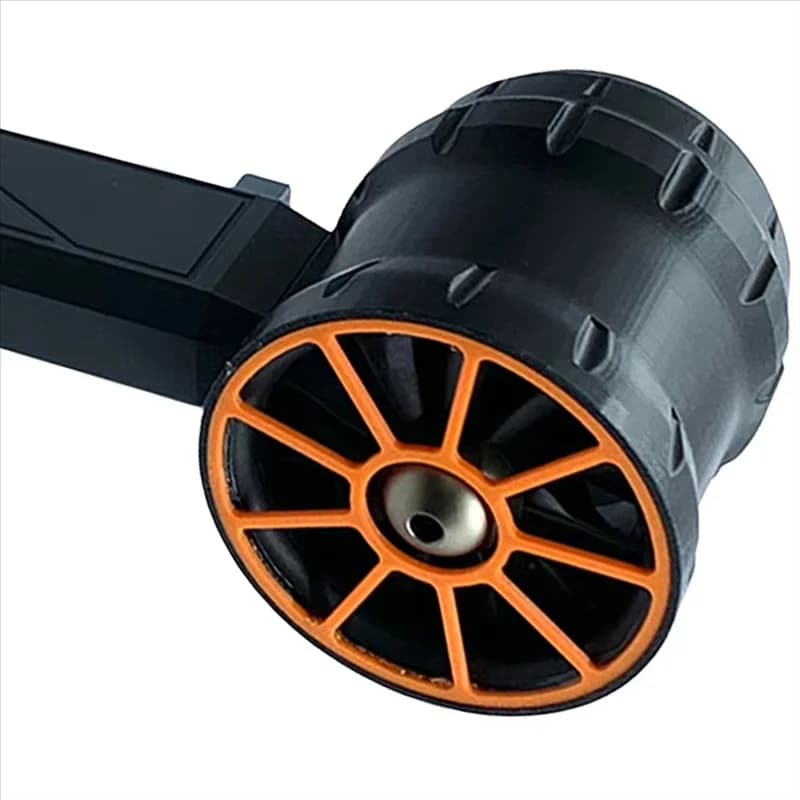 HLZS-Rechargeable Turbo Jet Fan 1800G Thrust Electric Air Blower Dryer Duster For 18/21V Battery Compatibility
