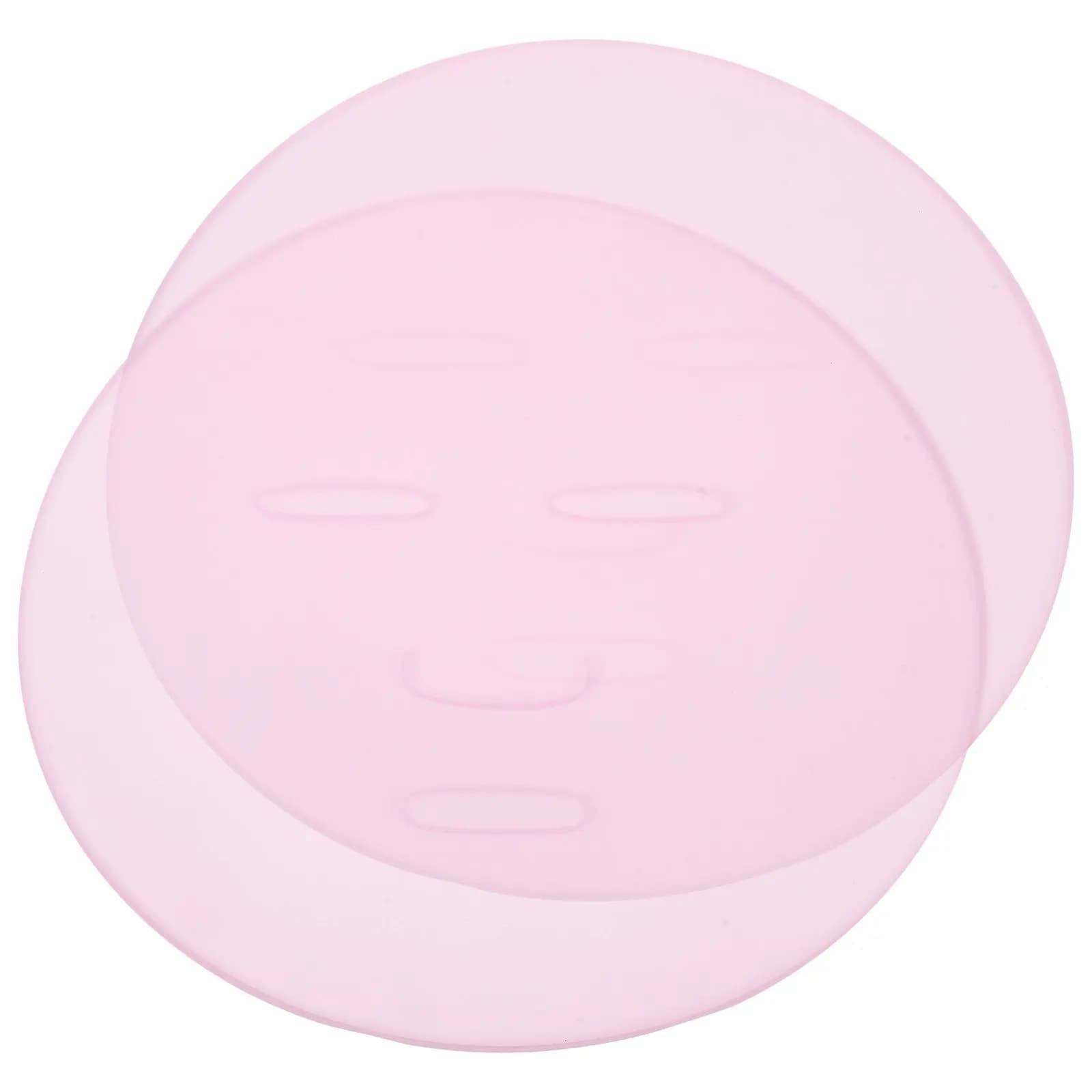 2 Pezzi Stampo Fai-da-te in Silicone Riutilizzabile per Maschere Viso al Collagene, per Uso Domestico e Professionale