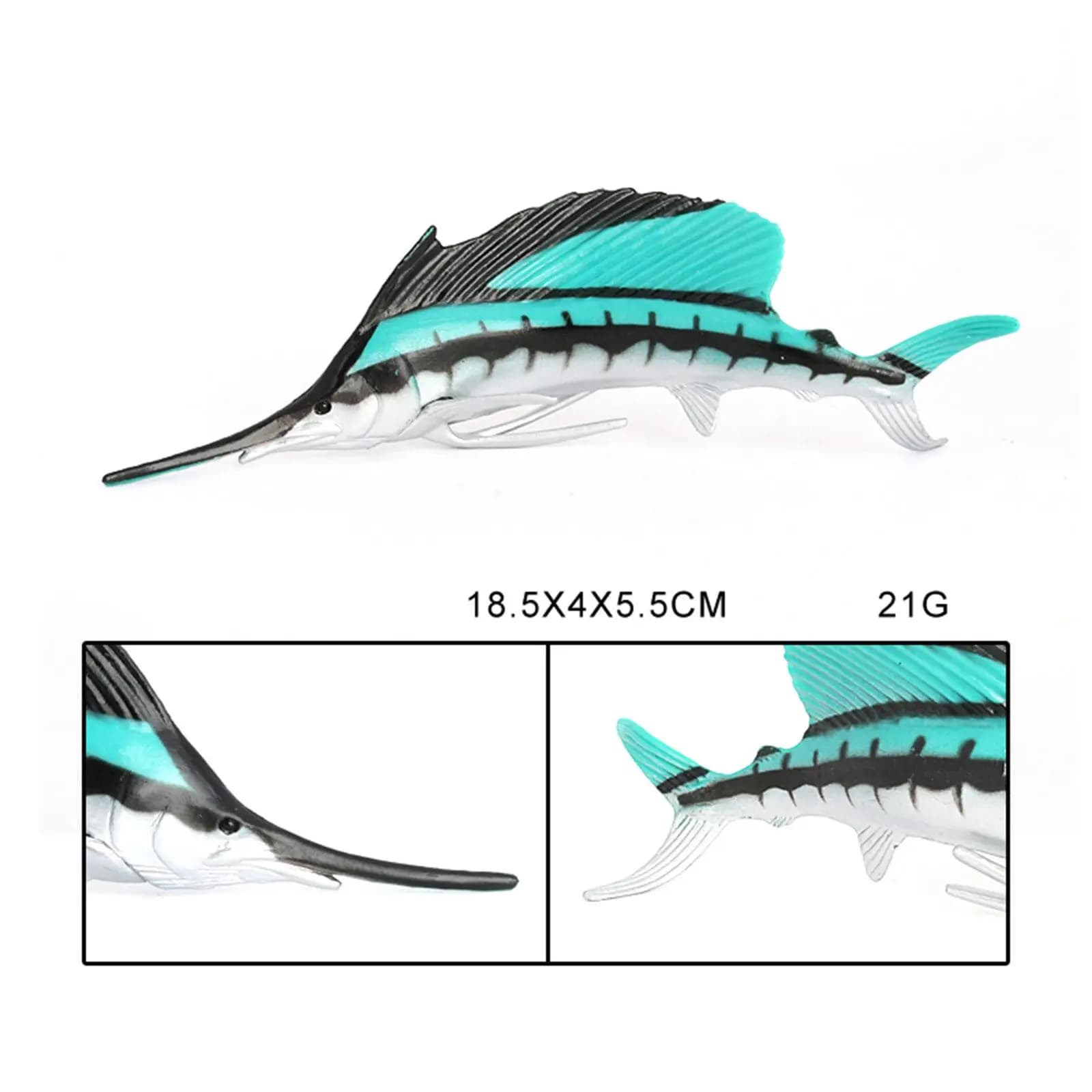 8Pcs Sea Life Creatures Toys Collections Educational Toys Marine Animal Model for Table Gift Birthday Party Favor Decoration