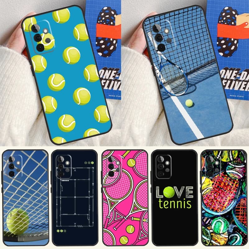Pallone da tennis Sport Per Samsung Galaxy A54 A34 A14 A55 A35 A15 A53 A33 A13 A05 A06 A16 A22 A32 A52 Cassa Del Telefono
