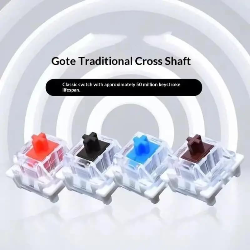 Mechanical Keyboard Switches With Clicky Feedback And Switch Puller For Mechanical Keyboard Building Gaming Typing