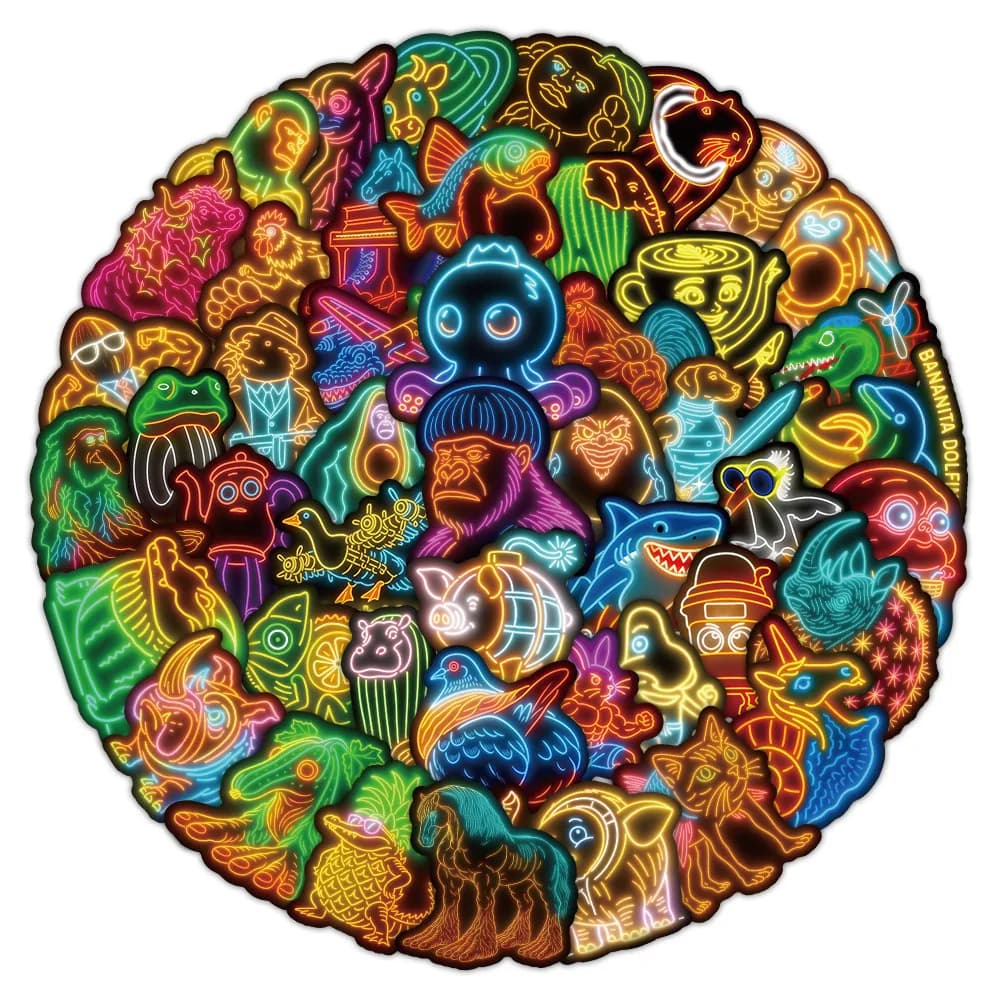 50 Pz Bstract Tung Sahur Adesivi Italiano Brainrot Divertente Meme Decalcomanie Scrapbooking Notebook Bagagli Laptop Adesivi