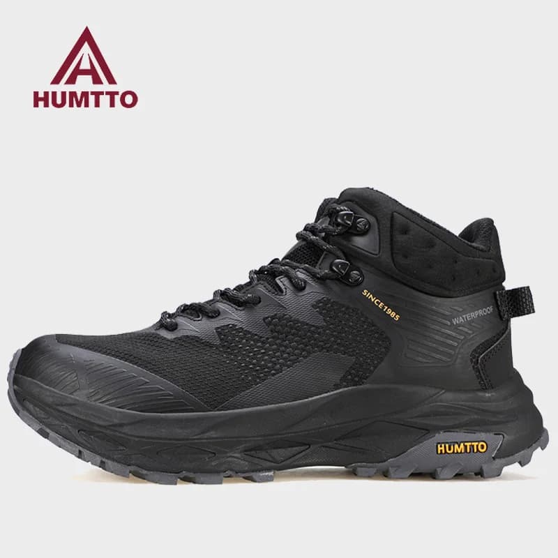 HUMTTO Scarpe da trekking Stivali da caccia impermeabili da uomo Stivali da trekking tattici da combattimento nel deserto da donna Scarpe da ginnastica da viaggio in rete