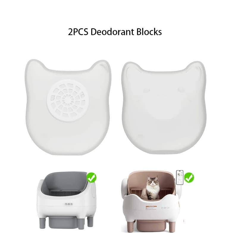 Blocchi di sterilizzazione per deodorizzazione per lettiera per gatti per VOFORD Deodorante automatico per lettiera per gatti Purificante dell'aria