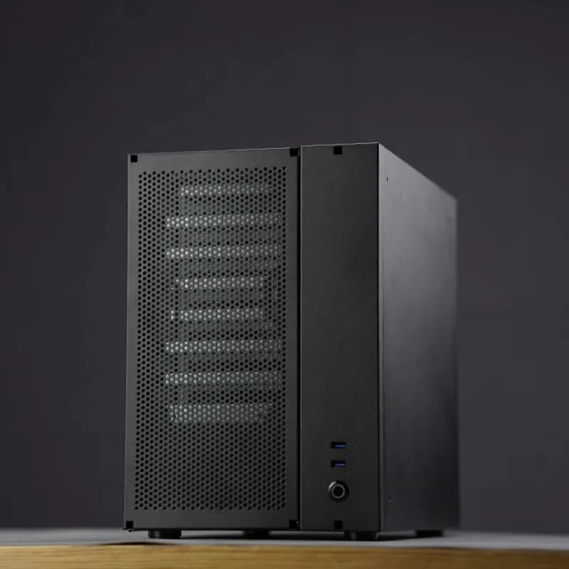 Chassis NAS L8 per Disco Rigido ATX Nero, Enclosure per Archiviazione Disponibile in Magazzino