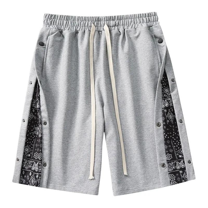 I pantaloncini da corsa da uomo sono traspiranti, freschi, ad asciugatura rapida, larghi, escursionismo, basket, escursionismo, campeggio, fitness, pantaloncini da ciclismo casual da uomo