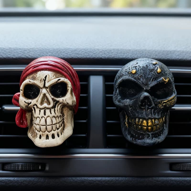 No Odore Bone Skull Fantasm Self Decoration Human Body Skeleton Style Resin Auto Perfume Deodorant for environments t Car Odor Accessories