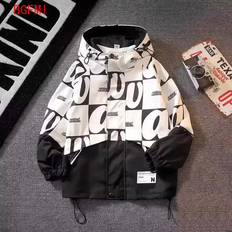 Big Size Primavera Autunno Ragazzi adolescenti Cappotti Felpa con cappuccio casual da esterno per bambini 5-14 anni Giacca a vento per bambini belli