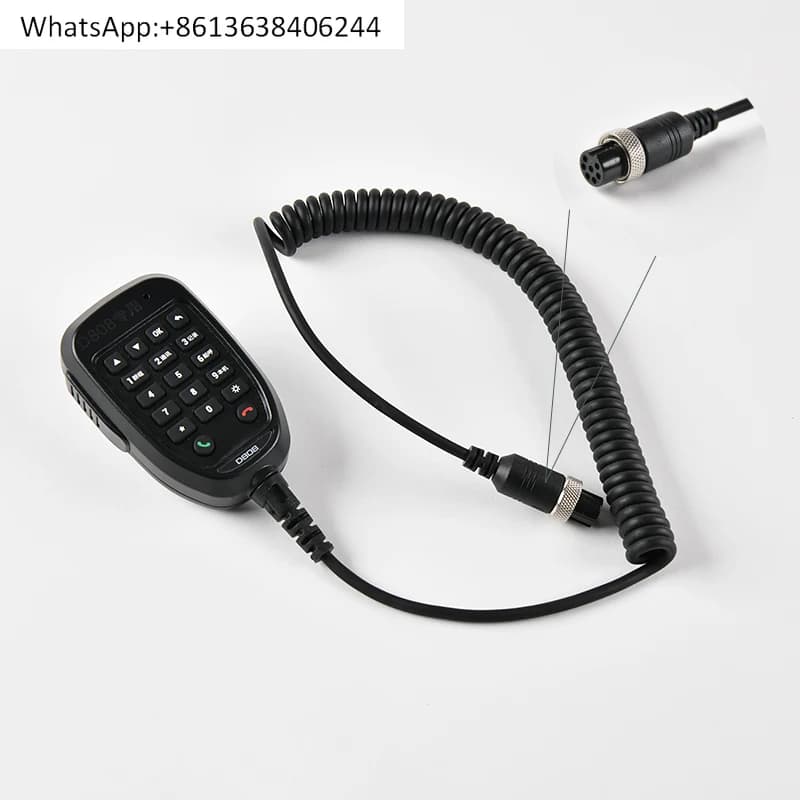 D908 906 808 Microfono walkie-talkie digitale ad alta frequenza da tavolo