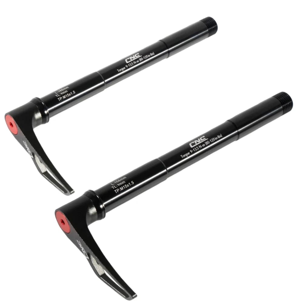 CNC Mountain Bike Thru Axle, Replacement For ROCKSHOX Fork Boost 15x100mm 15x110mm, MTB Bicycle Front Wheel Thru-Axle Shaft