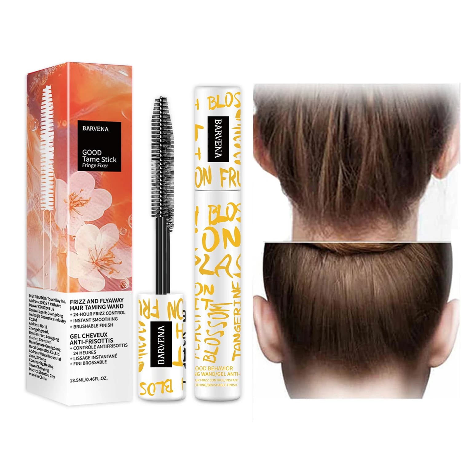 Citrus oil hair plate, smoothing hair brush without crack, hair diffusion tool, stylish styling rod