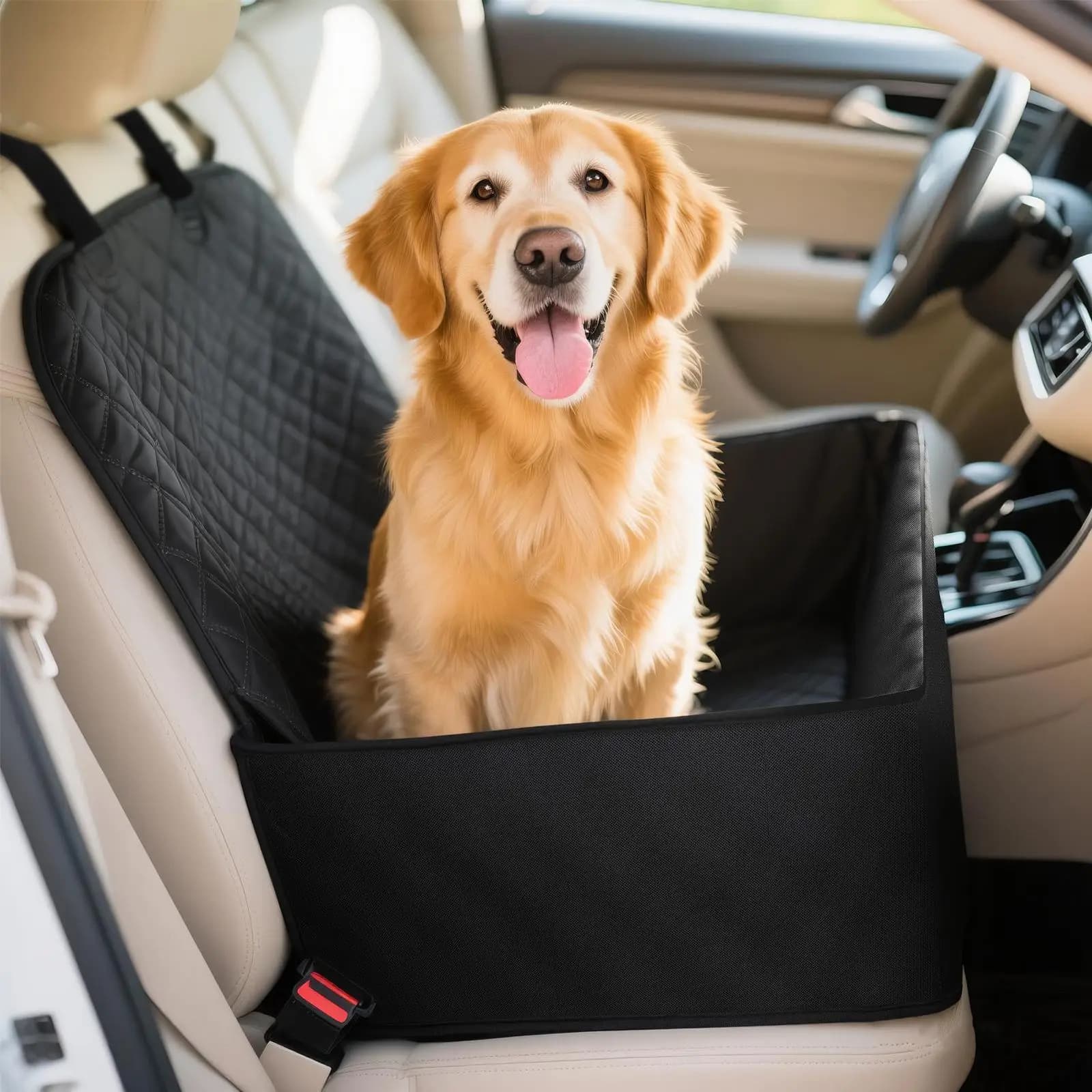 Cuccia per Auto per Cani, Letto da Viaggio Multifunzionale e Stabile per Cuccioli