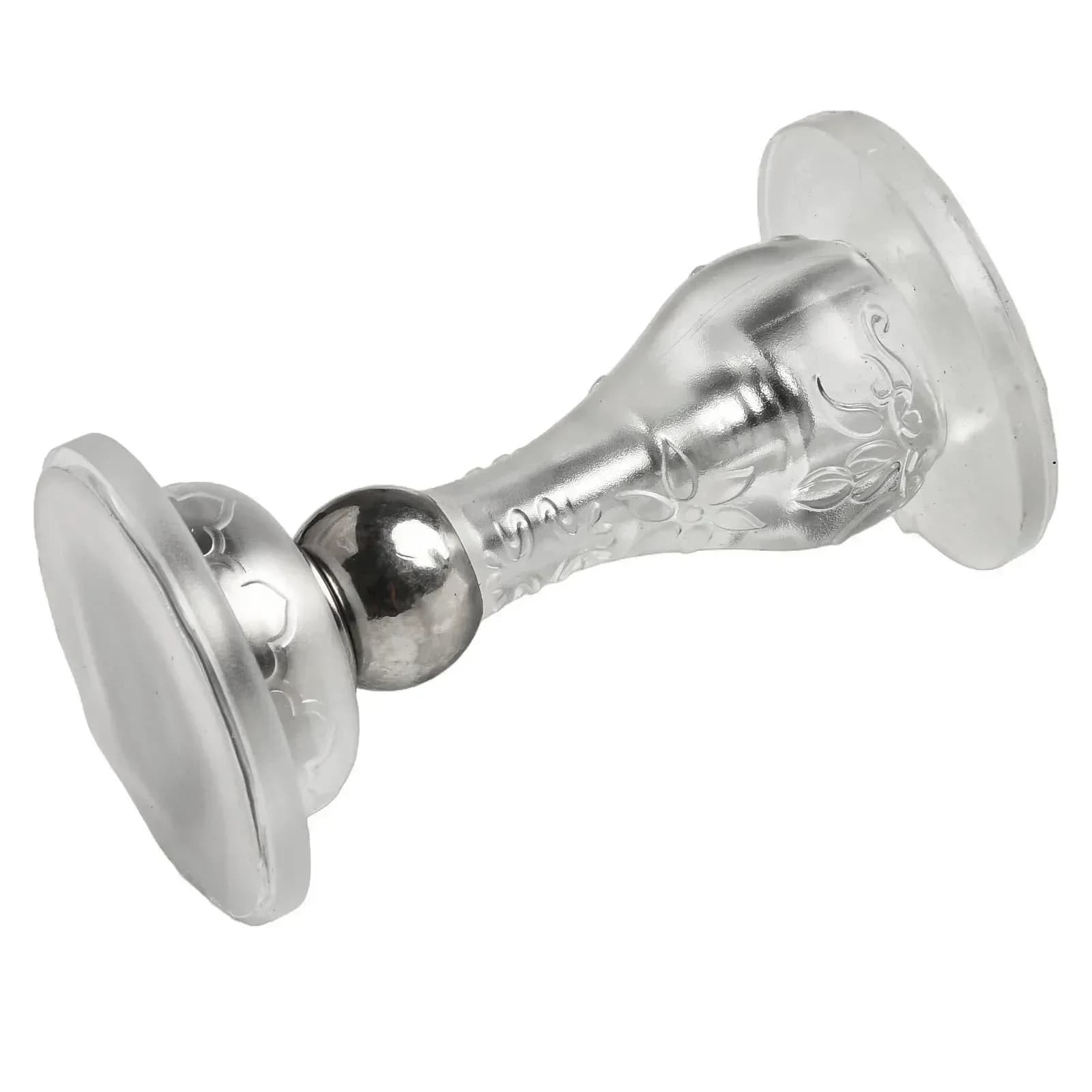 Fermaporta magnetico senza punzonatura Fermaporta per paraurti Supporto per porta Aspirazione per porta in silicone Anti collisione Antivento Hardware domestico