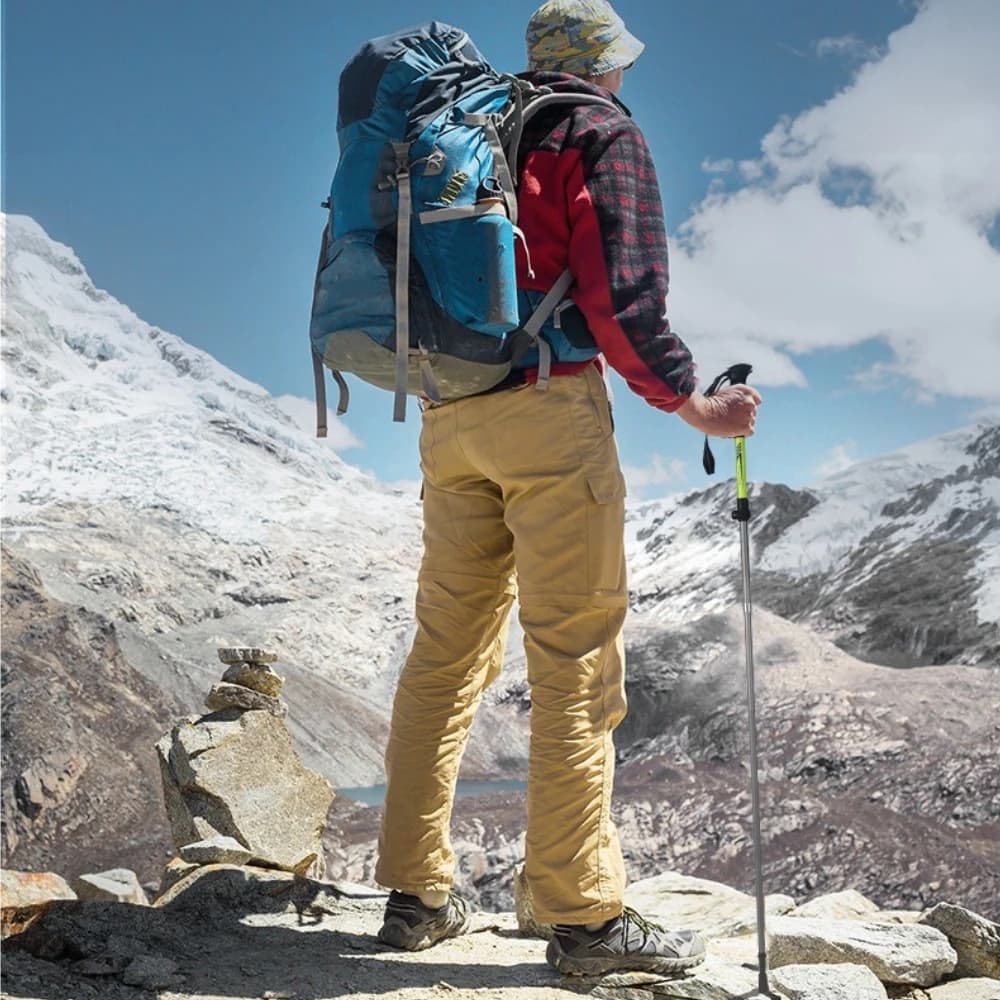 Hiking Stick, Climbing Equipment, Portable and Light Stroller Stick