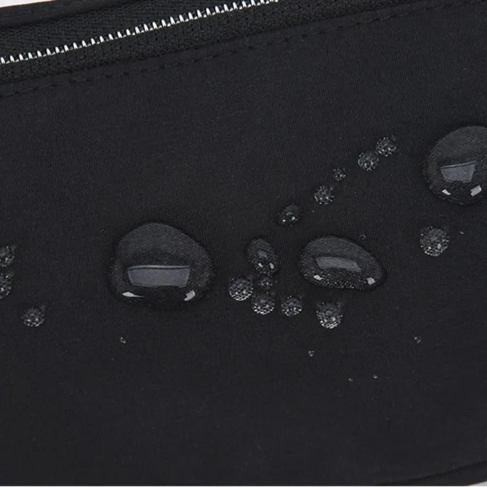 Marsupio Impermeabile da Corsa Leggero e Regolabile, Marsupio Sportivo Portatile Invisibile, Portaoggetti per Telefono e Accessori