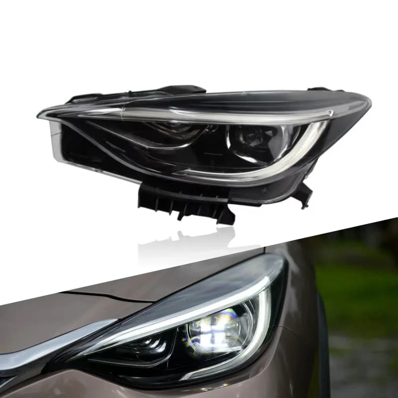 Fit For Infiniti QX30 Headlight 2016-2019 Infiniti Q30 1.6T 2.0T Headlights Full LED Headlight Assembly QX30 Original Headlamp