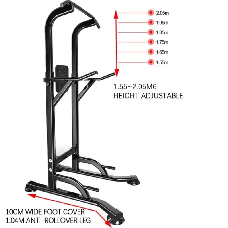 Traction bar for strength training at home, metal traction station