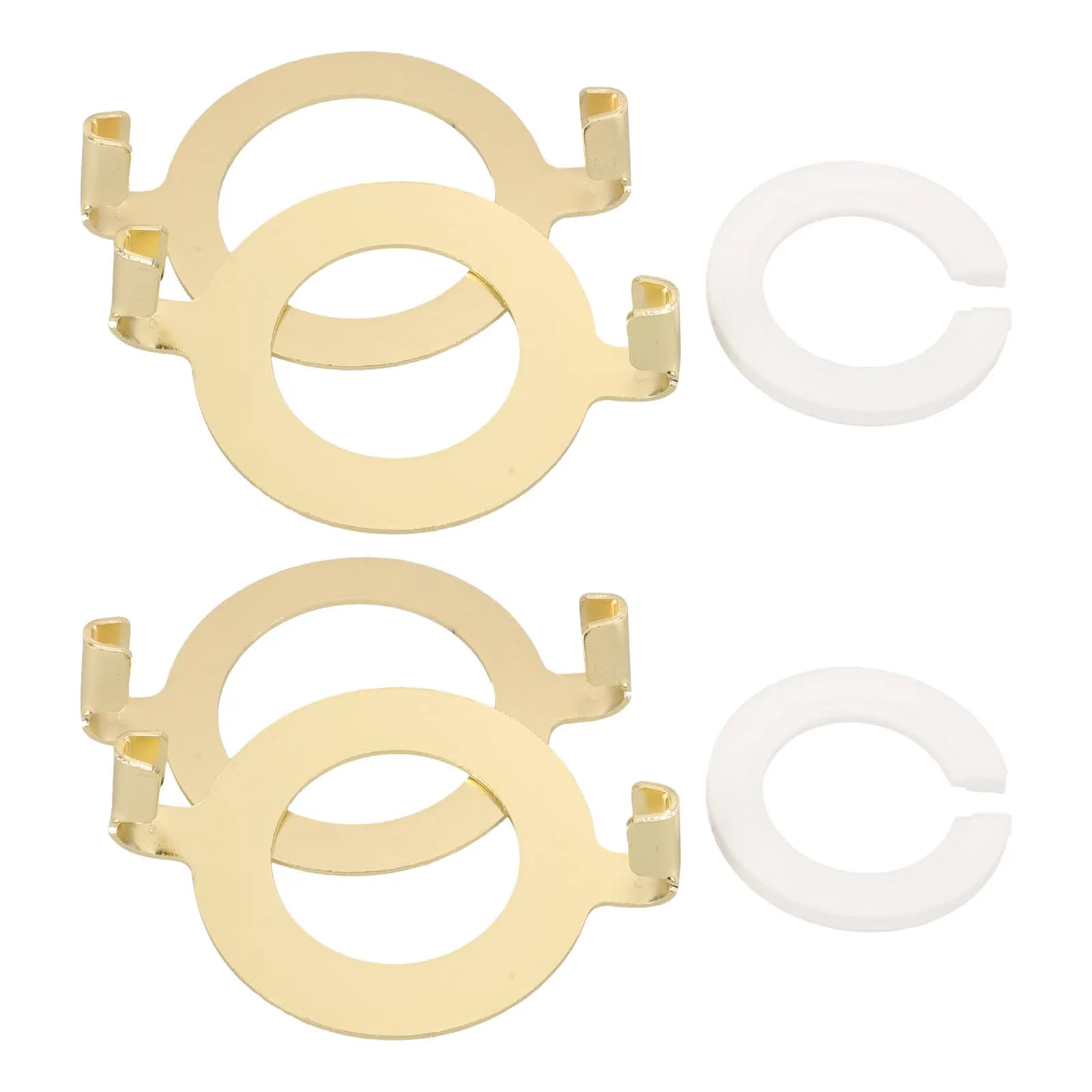 2 set di accessori per paralumi, anello adattatore riduttore per paralumi di lampade da tavolo, parti di ricambio per paralumi.