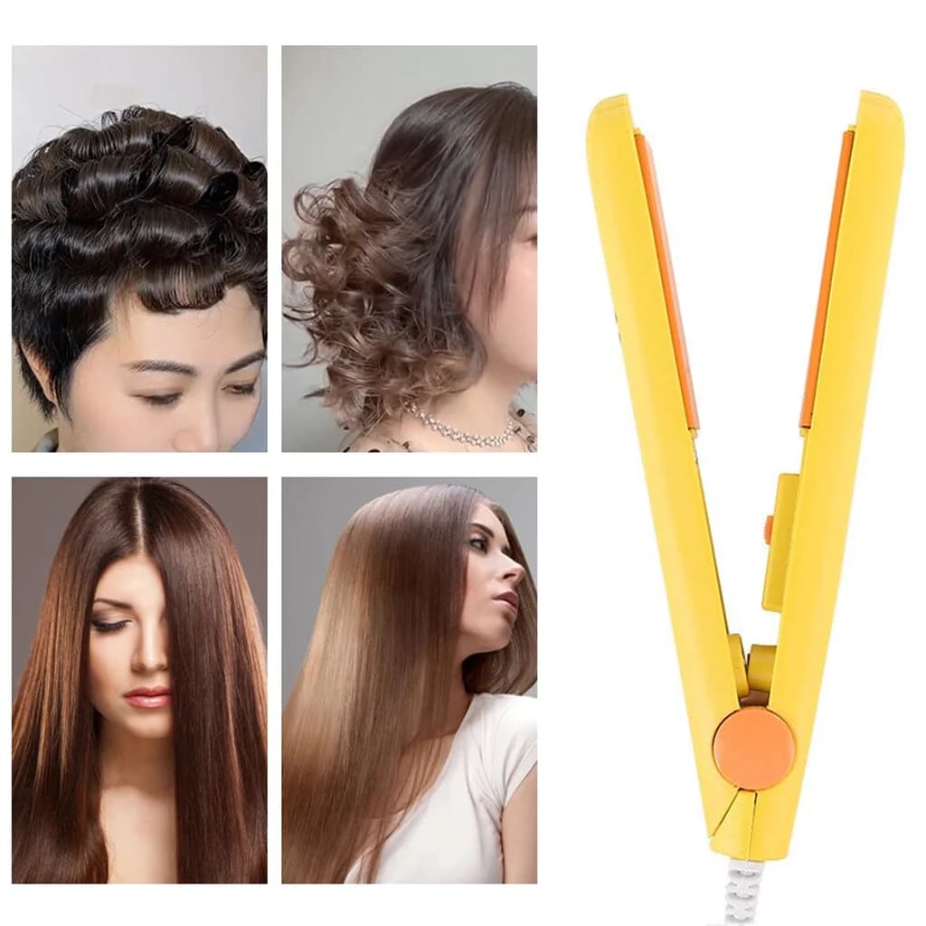 Mini Hair Plate 3in1 Bigodino Iron Plate High Quality Ceramic Plate Hot Comb Tools For Styling Iron Hairstyle Professional