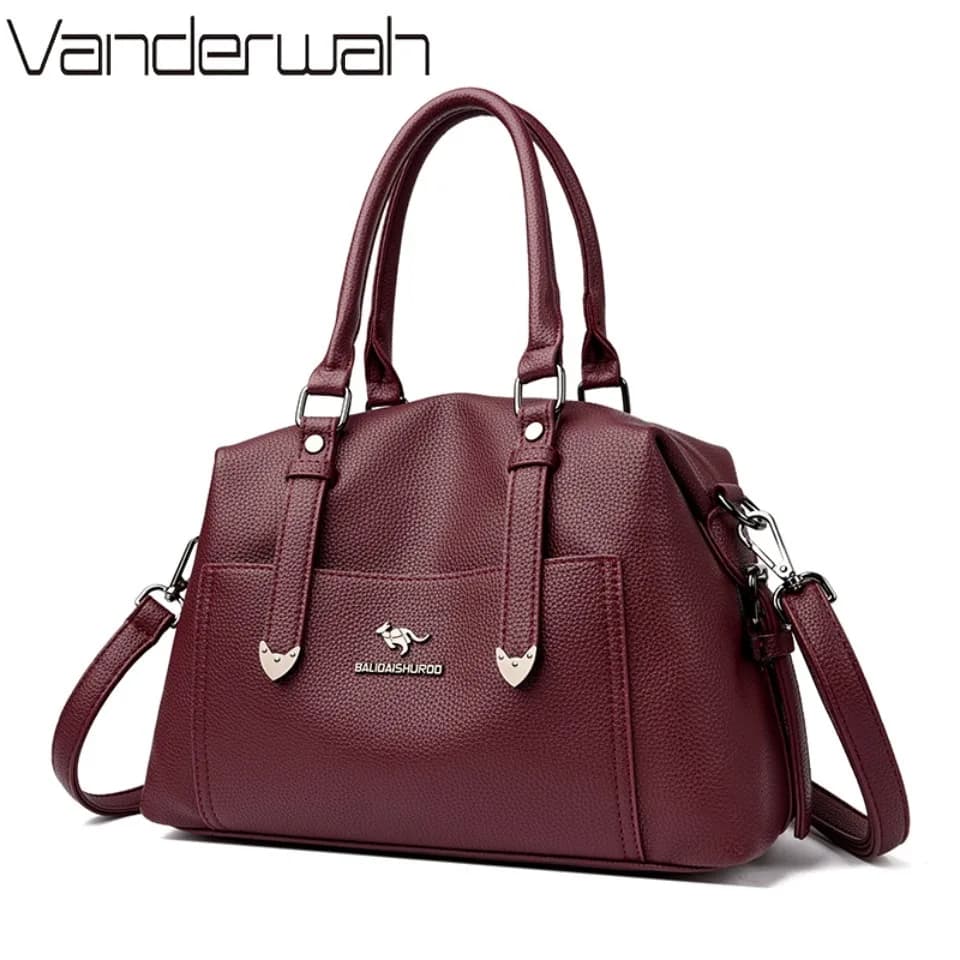 Double Arrows Luxury Designer Soft Leather Shoulder Crossbody Bags for Women 2025 High Quality Tote Bag Ladies Travel Hand bags