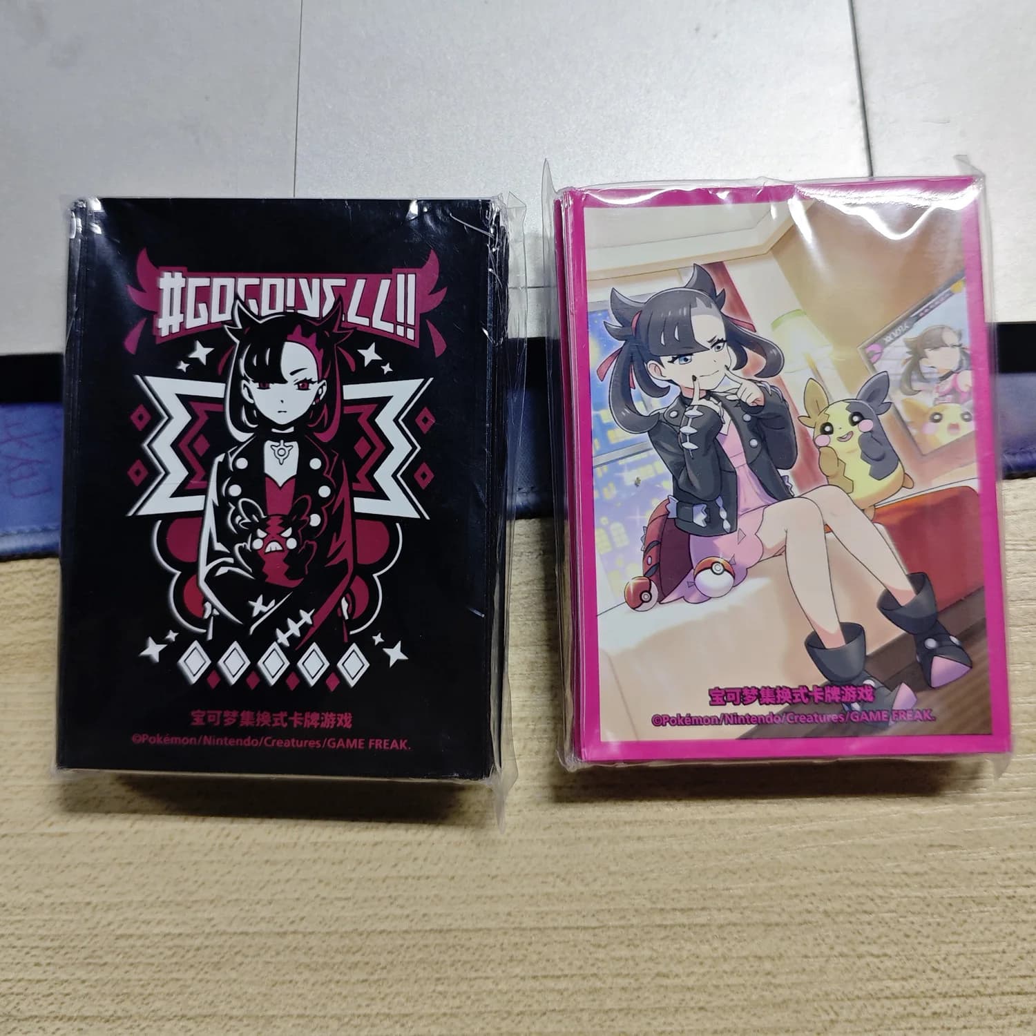 64 pezzi Genuine Pokemon Card Sleeves Anime Girl Nessa Marnie Figures WS PTCG Trading Cards custodia protettiva