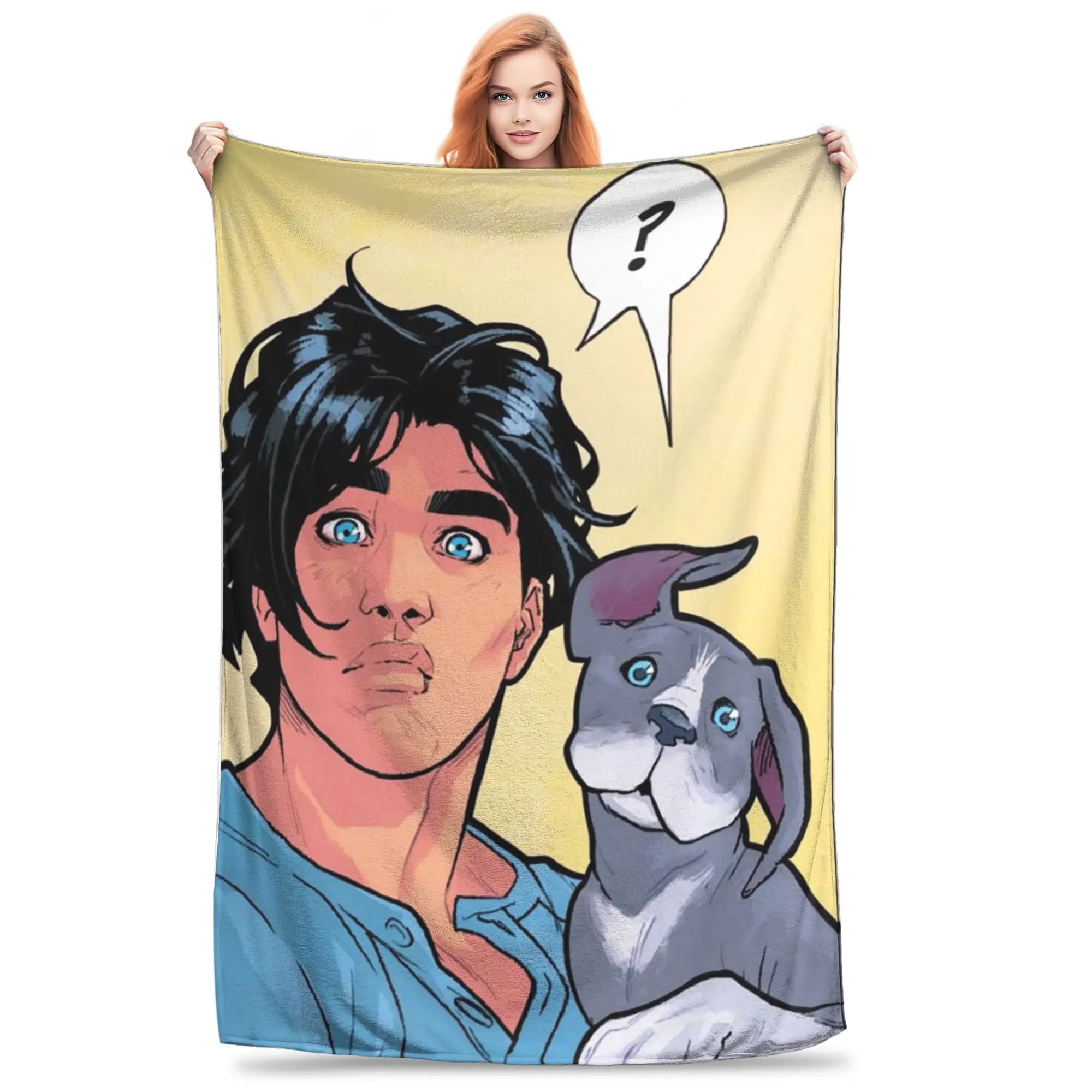 Flannel Throw Blanket Nightwing Warm Plush Blankets Soft Bedding for Bed Living room Home Travel Couch