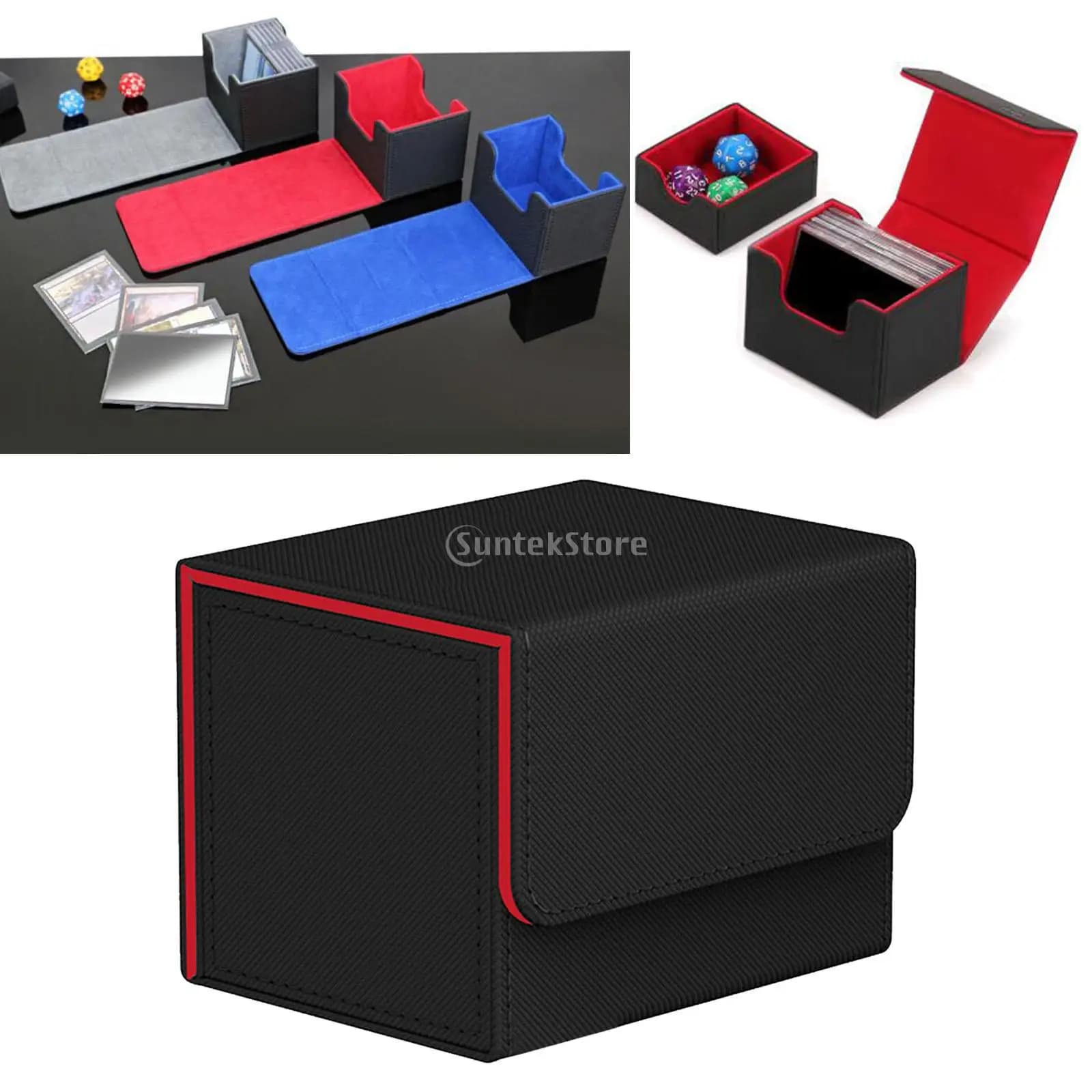 2021 Hot Trading Card Deck Box Holder Grande MTG Card Organizer Storage Custodie per carte da gioco da collezione Contenitore di protezioni