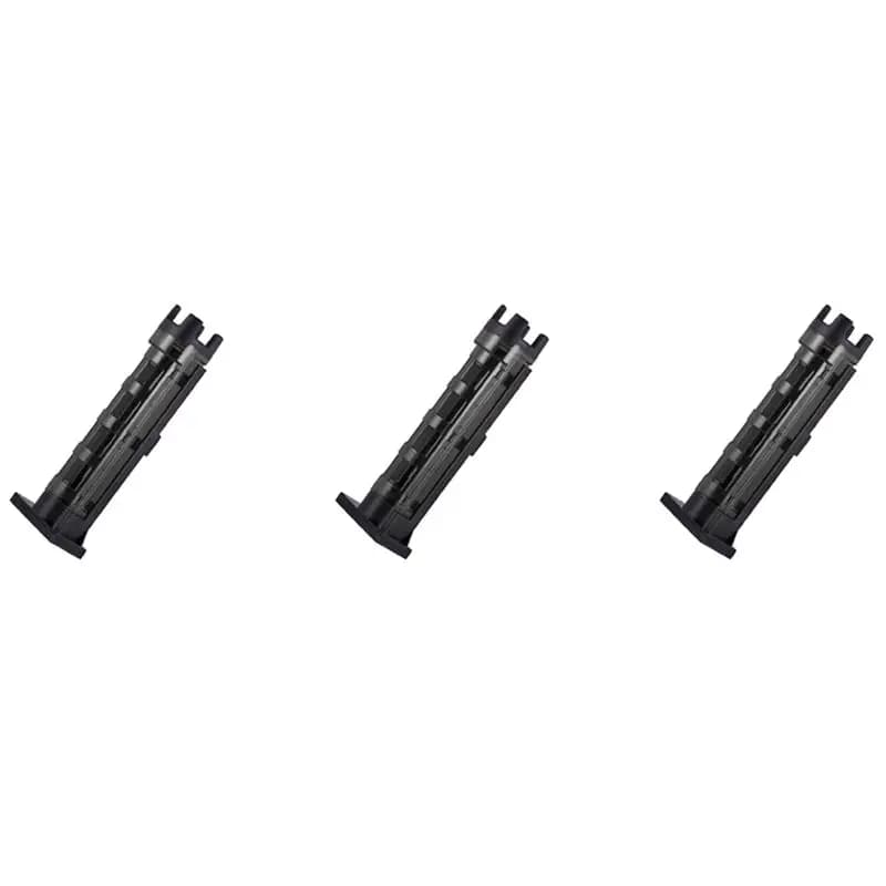 ABUE-3X Fishing Rod Holder Raft Fishing Barrel Accessories Vertical Inserting Device For MEIHO Box Fishing Tackle-Black