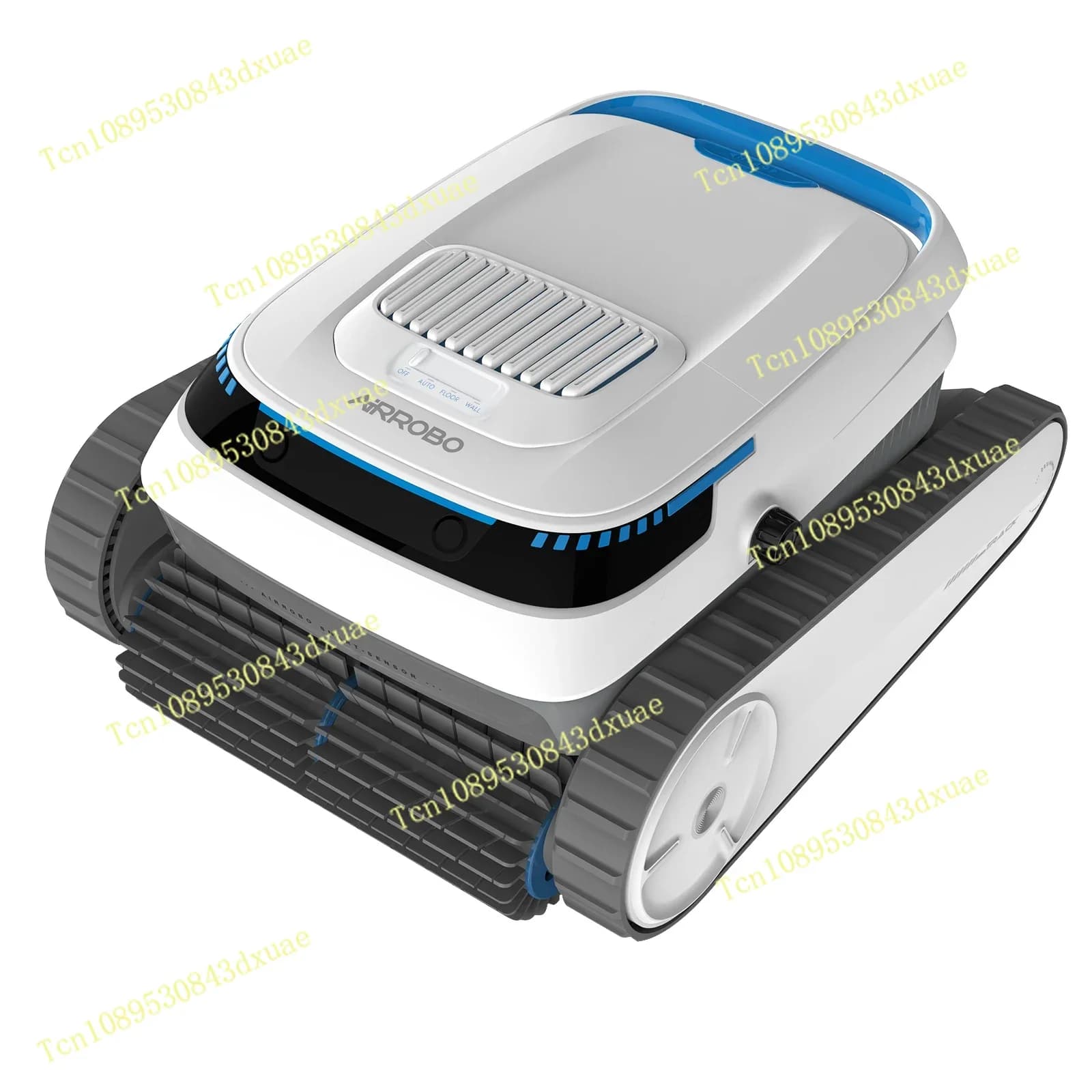 AIRROBO PC10 150LPM Robot Pulitore Piscina Senza Fili 120m per Pulizia Fondo e Pareti, Robot Aspiratore Automatico per Acqua