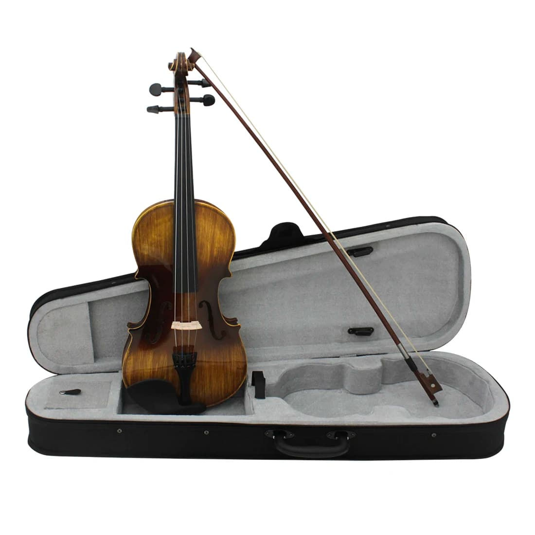IRIN AV-207 Violino 4/4 Set di violino leggero con custodia Strumento a corda professionale Violino leggero in tiglio per esercitarsi