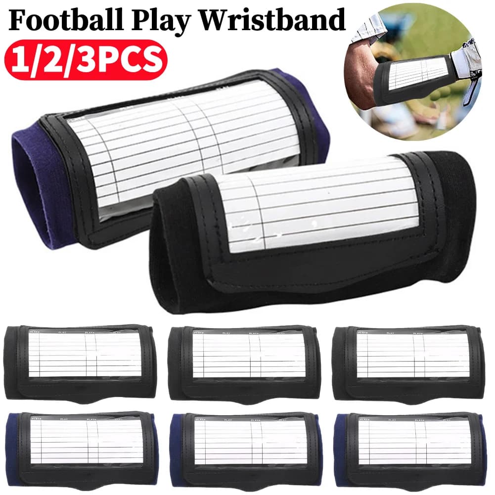 Braccialetti per giochi di calcio Braccialetti per calcio Braccialetti per libri di riproduzione Quarterback Polsino QB Tutore da polso tattico per calcio