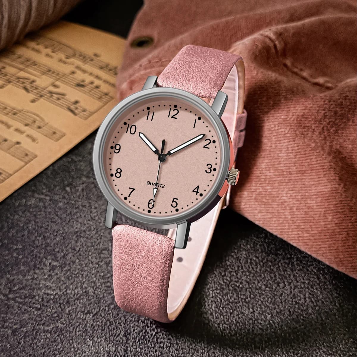 Women's Vintage Watch Wrist Watch with Leather Strap Quartz Watches Women's Gift Festival Reloj Mujer Montre Femmes