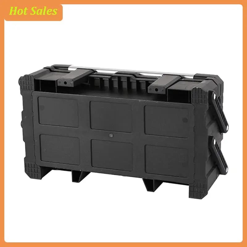 AA05 Scatola portaoggetti portatile per parti Viti hardware Cassetta degli attrezzi Scatola portaoggetti multi-griglia Cassetta degli attrezzi Disposizione Garage Storage