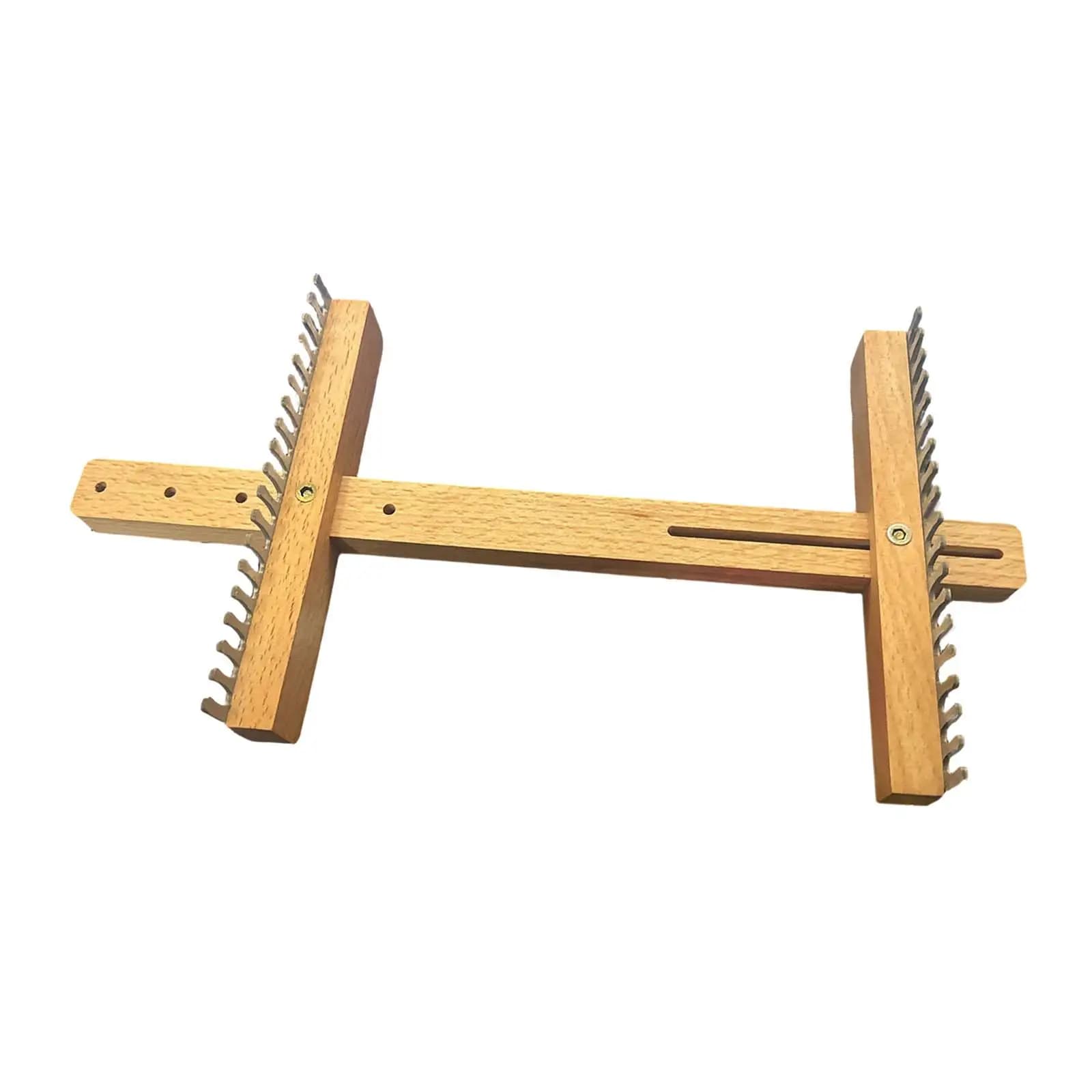 Weaving Loom Portable Small for Children Adjustable Hand Weaving Frame for Multi Craft Coasters DIY Adults Beginner
