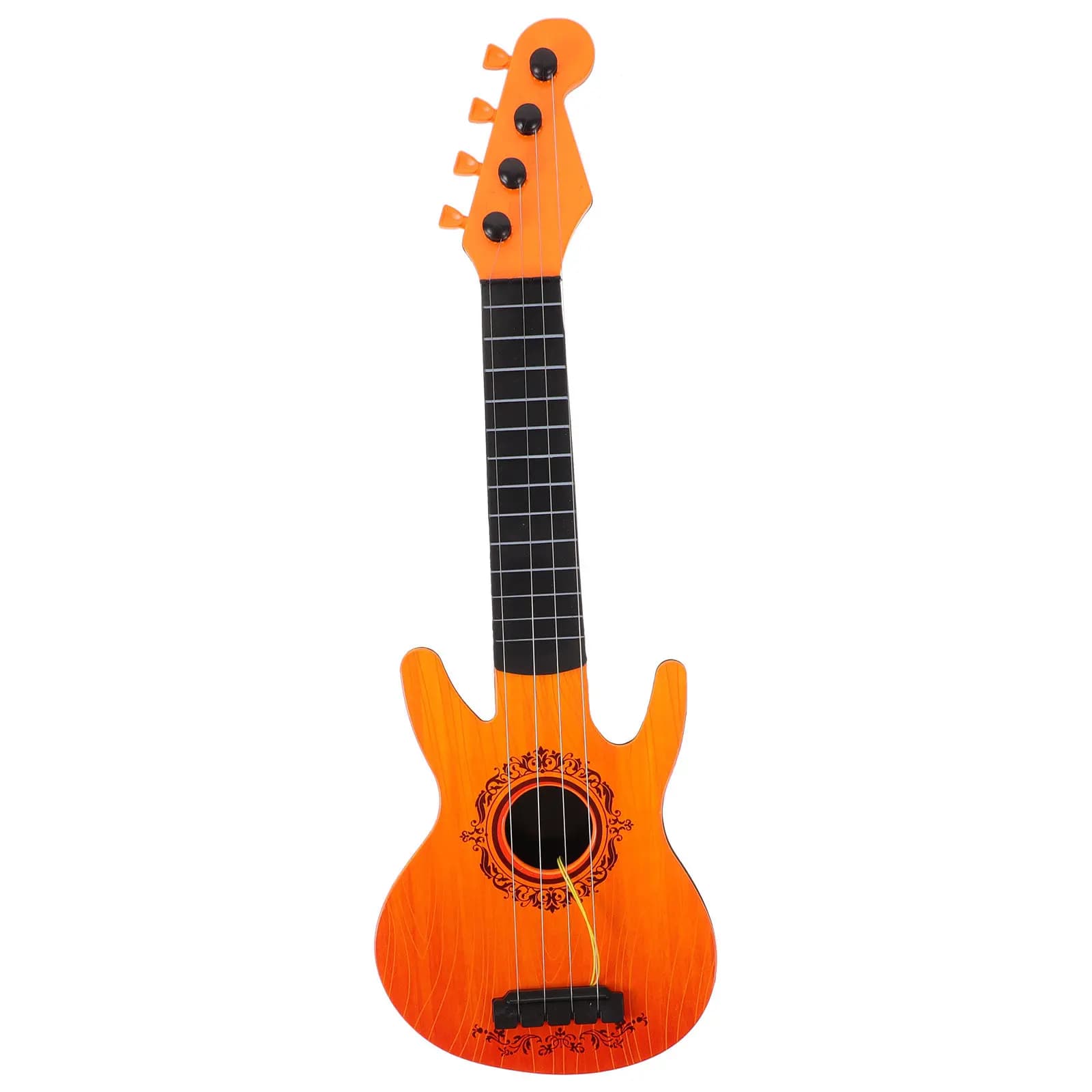 Mini Chitarra Simulata, Strumento Musicale dal Design Creativo, Giocattolo Educativo per Bambini, Regalo per Principianti, Ukulele da Pratica