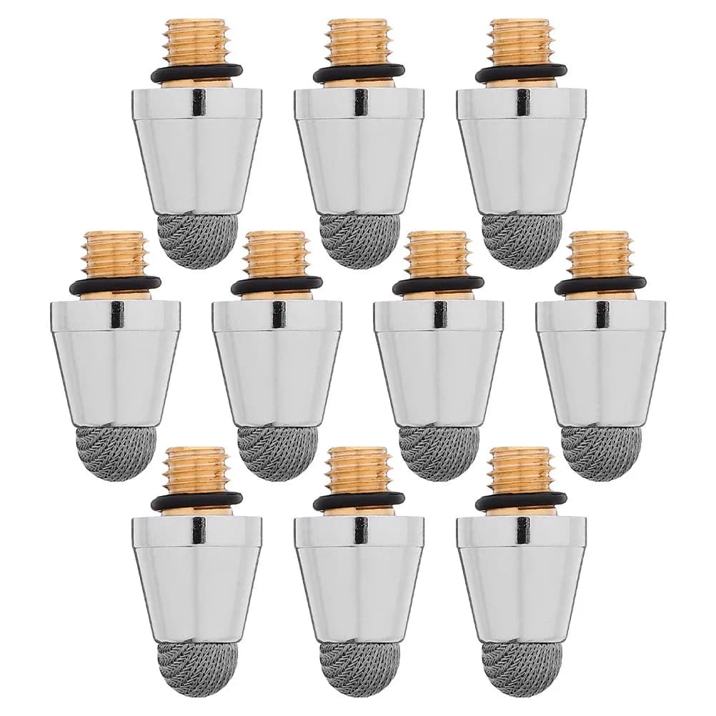 10 Pezzi Punte in Fibra a Rete per Penna Stylus, Ricambio Capacitivo per Touch Screen di Telefoni, Tablet e Laptop, per Disegno e Scrittura di Precisione