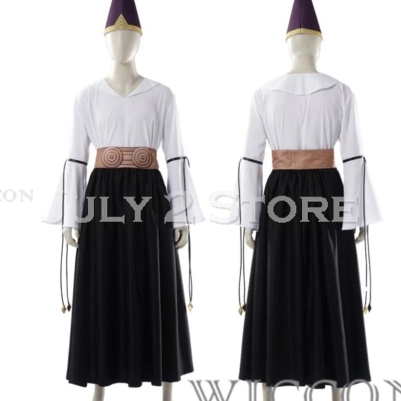 ‌ Costumi e set completi per cosplay di Anime Atelier of Witch Hat Tongari Boushi, abiti sexy da donna Olruggio.