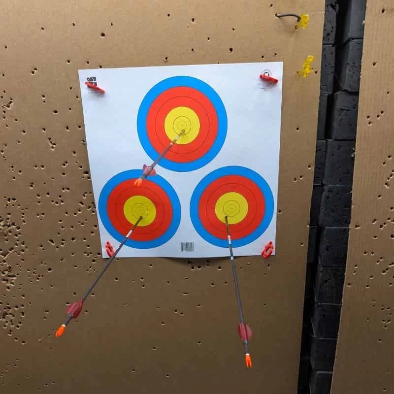 Arrow Target Pins Target Face Fixing Ring Nails for Archery Practice Targets Accessories