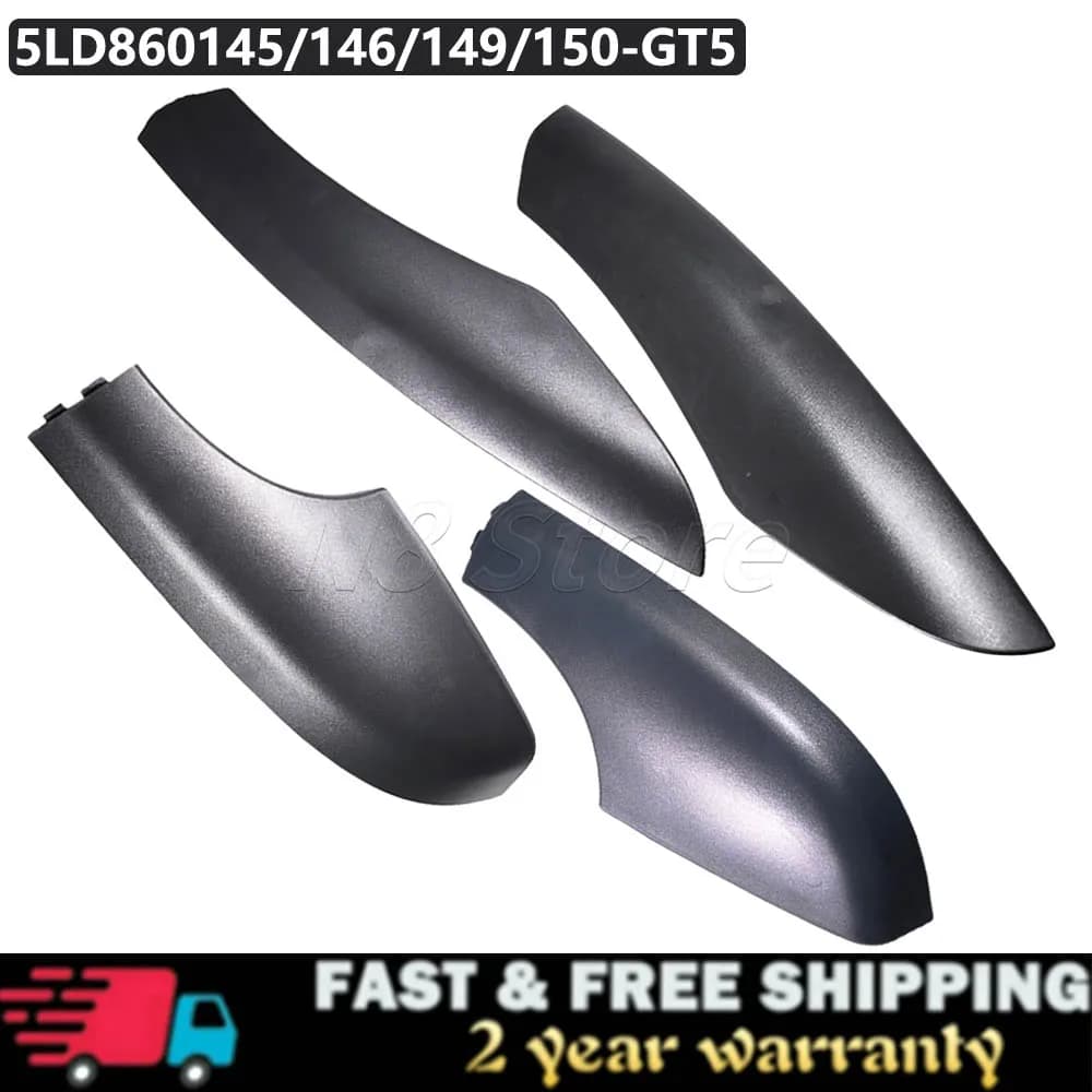 Copertura portapacchi posteriore o anteriore copertura portapacchi tetto portapacchi Rail End Shell sostituzione copertura Plasitc per Skoda Yeti SUV 2009-2018