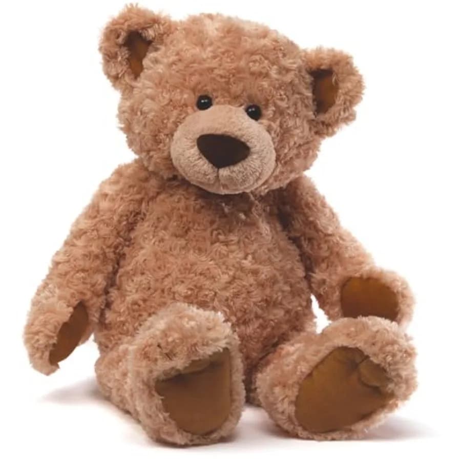 Orsacchiotto Classico Beige 24 Pollici, Peluche per Arredamento e Regalo, Materiale in Morbido Pile, Design Carino e Abbracciabile