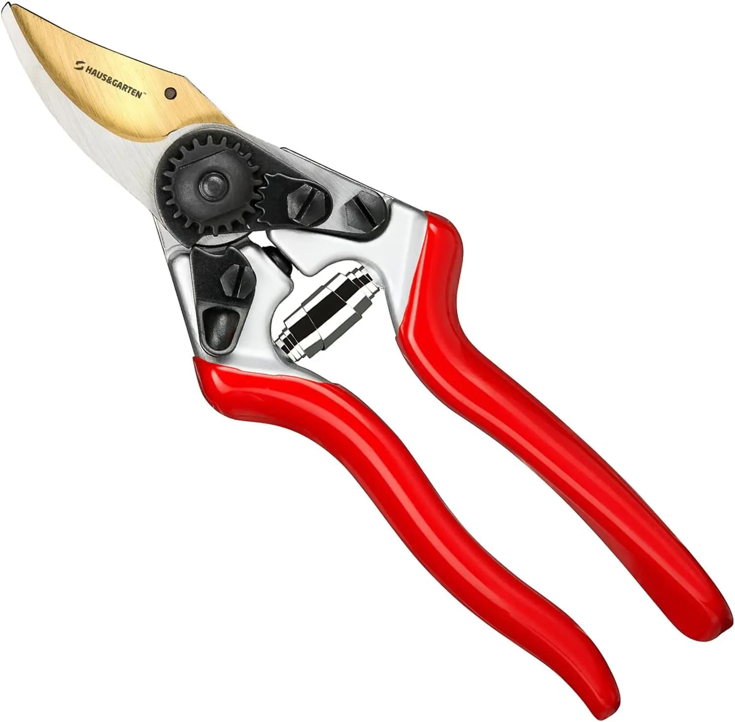 8 Inch Titanium Professional Power Scissors - Cesoie Bypass Resistant for Gardening, Roses and Plants